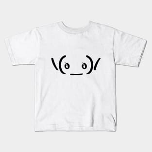 Funny Geek Emoji Kids T-Shirt